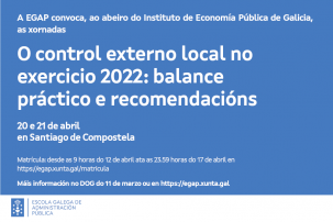 Xornadas O control externo local no exercicio 2022: balance práctico e recomendacións.
